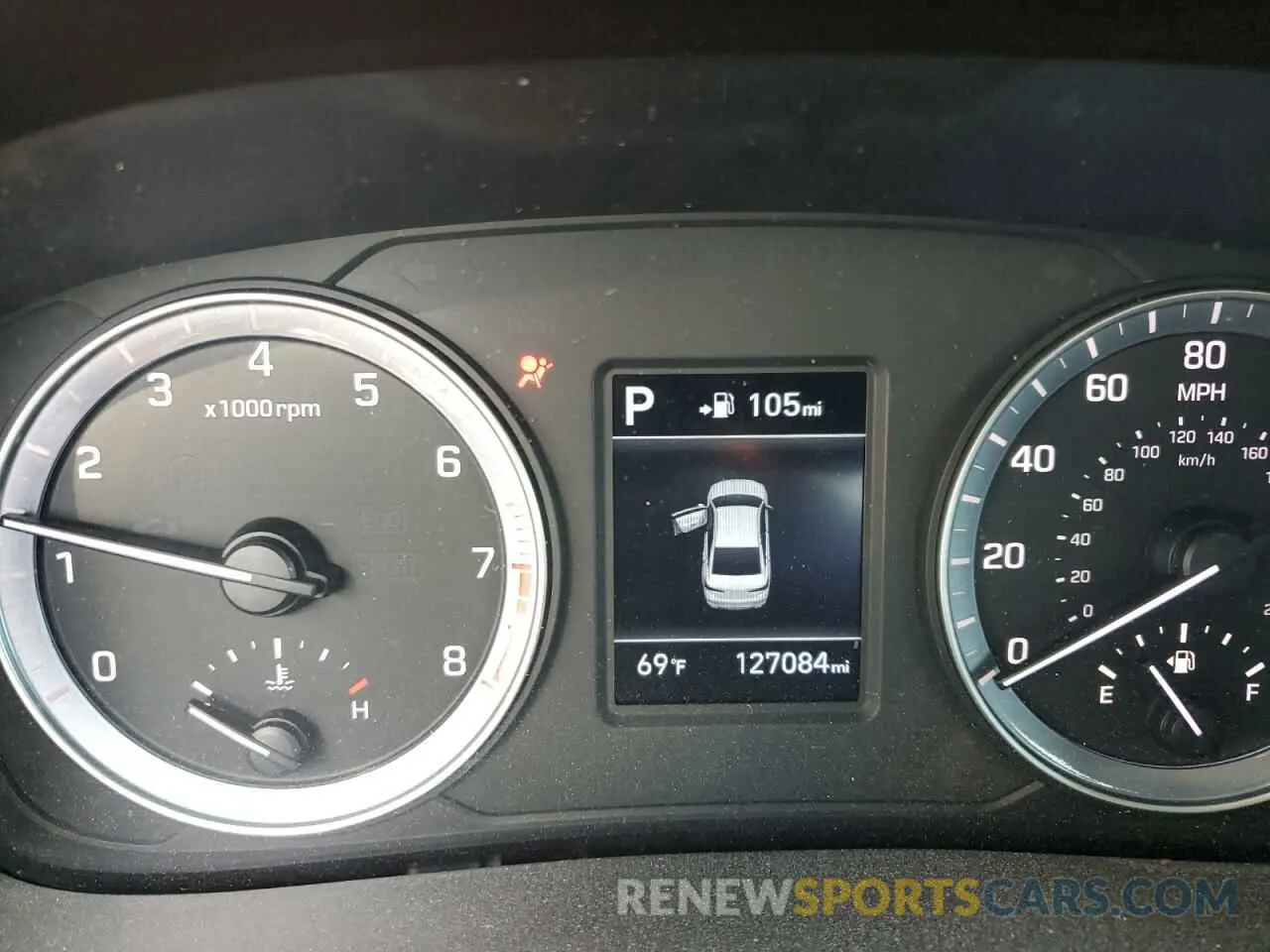 9 Фотография поврежденного автомобиля 5NPE24AF3KH755546 HYUNDAI SONATA 2019