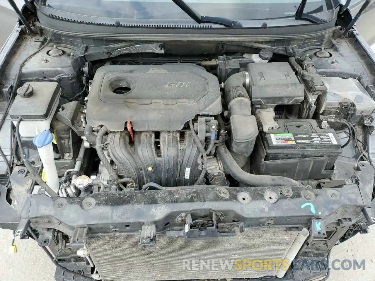 11 Photograph of a damaged car 5NPE24AF3KH763114 HYUNDAI SONATA 2019