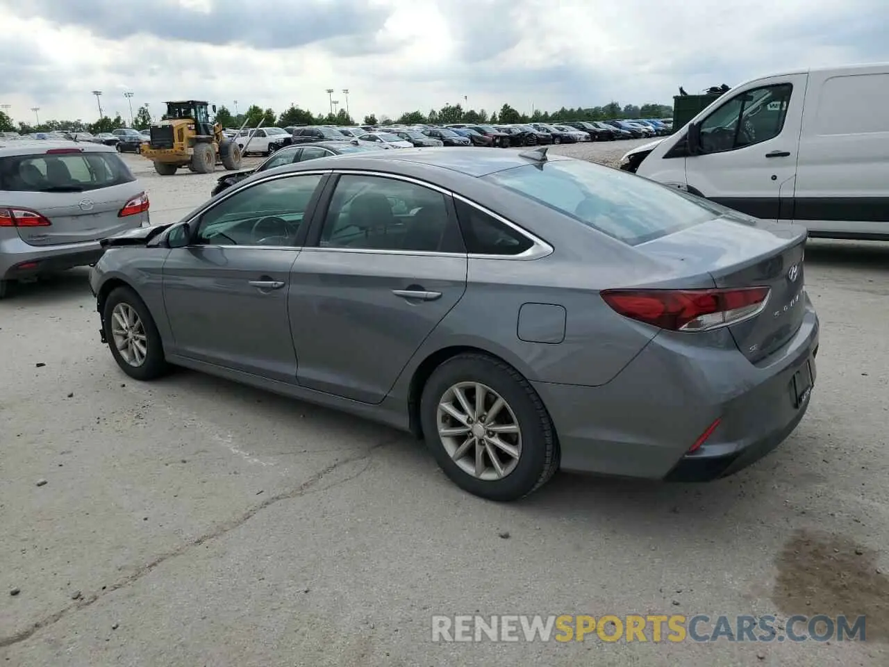 2 Photograph of a damaged car 5NPE24AF3KH763114 HYUNDAI SONATA 2019
