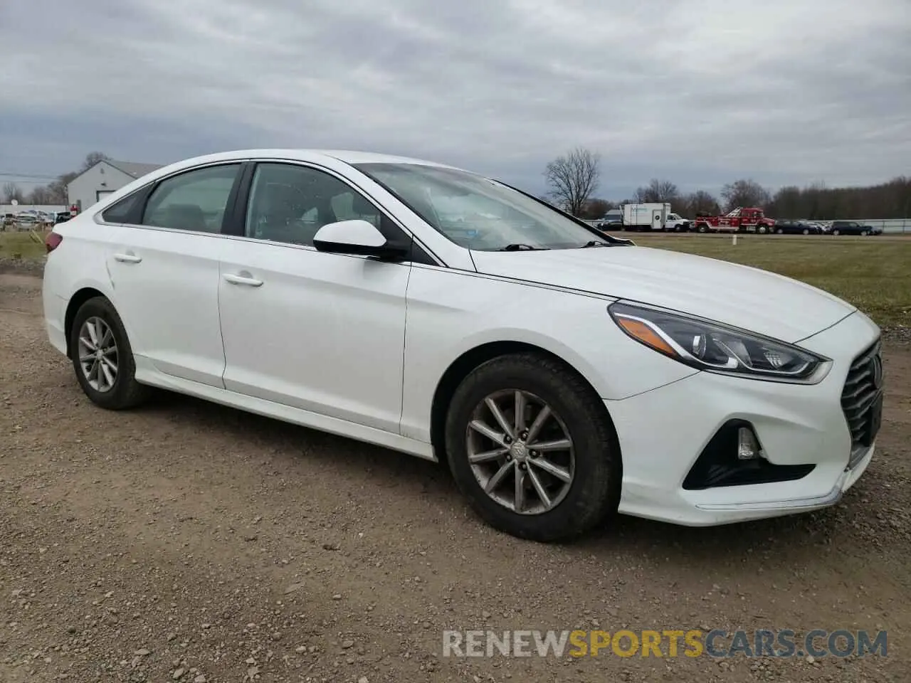 4 Photograph of a damaged car 5NPE24AF3KH782519 HYUNDAI SONATA 2019