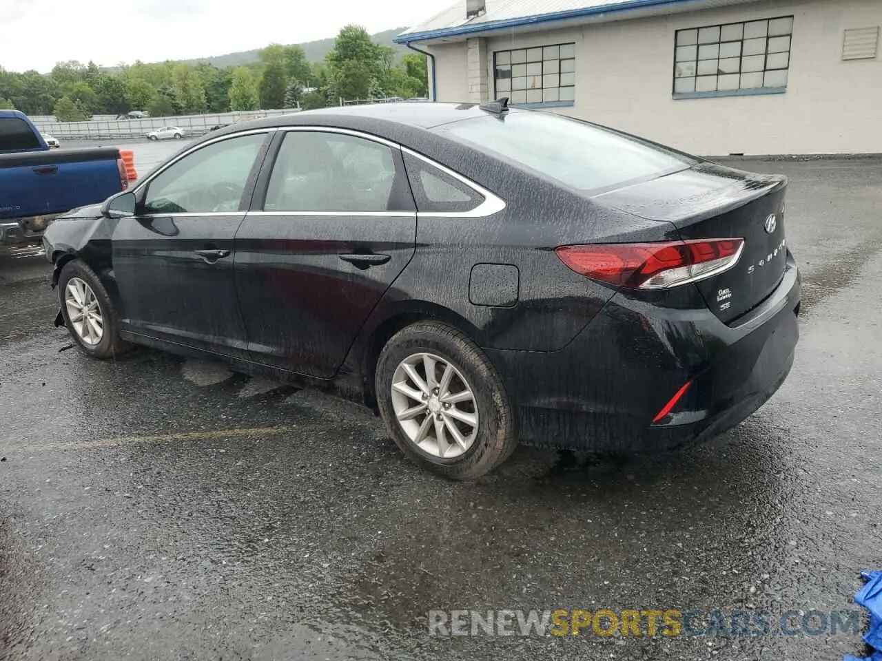 2 Photograph of a damaged car 5NPE24AF3KH786344 HYUNDAI SONATA 2019