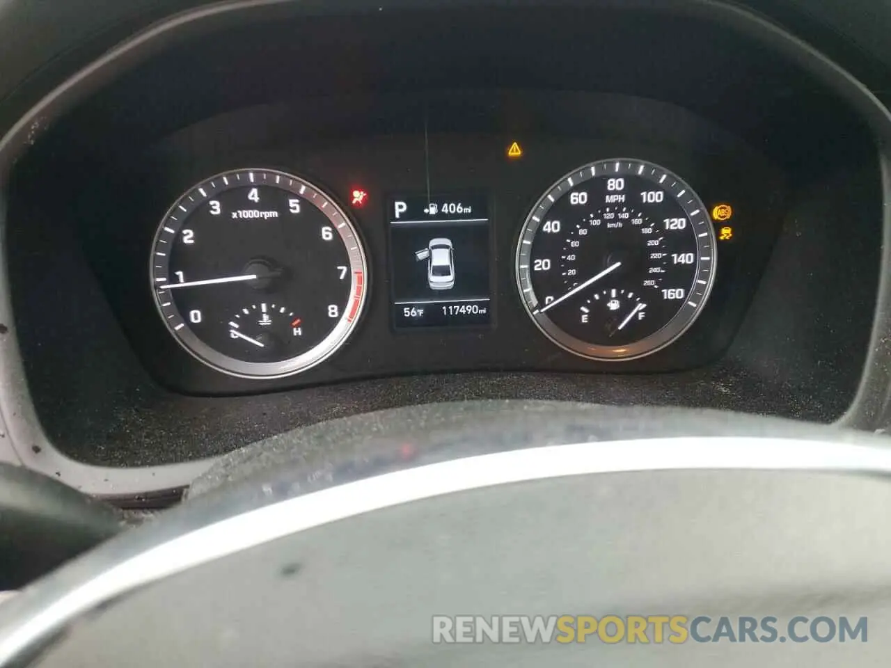9 Photograph of a damaged car 5NPE24AF3KH786344 HYUNDAI SONATA 2019