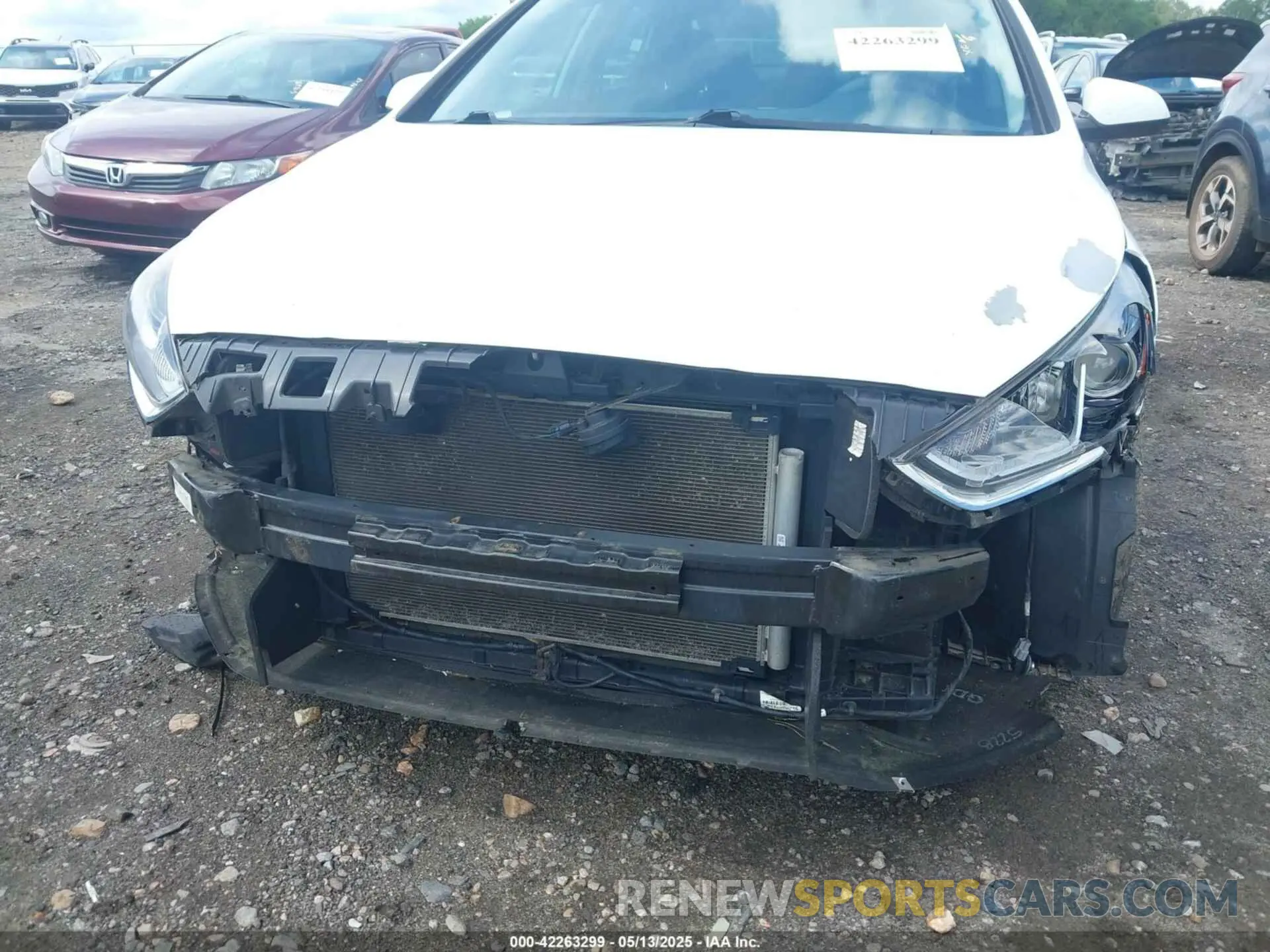 19 Photograph of a damaged car 5NPE24AF3KH803241 HYUNDAI SONATA 2019