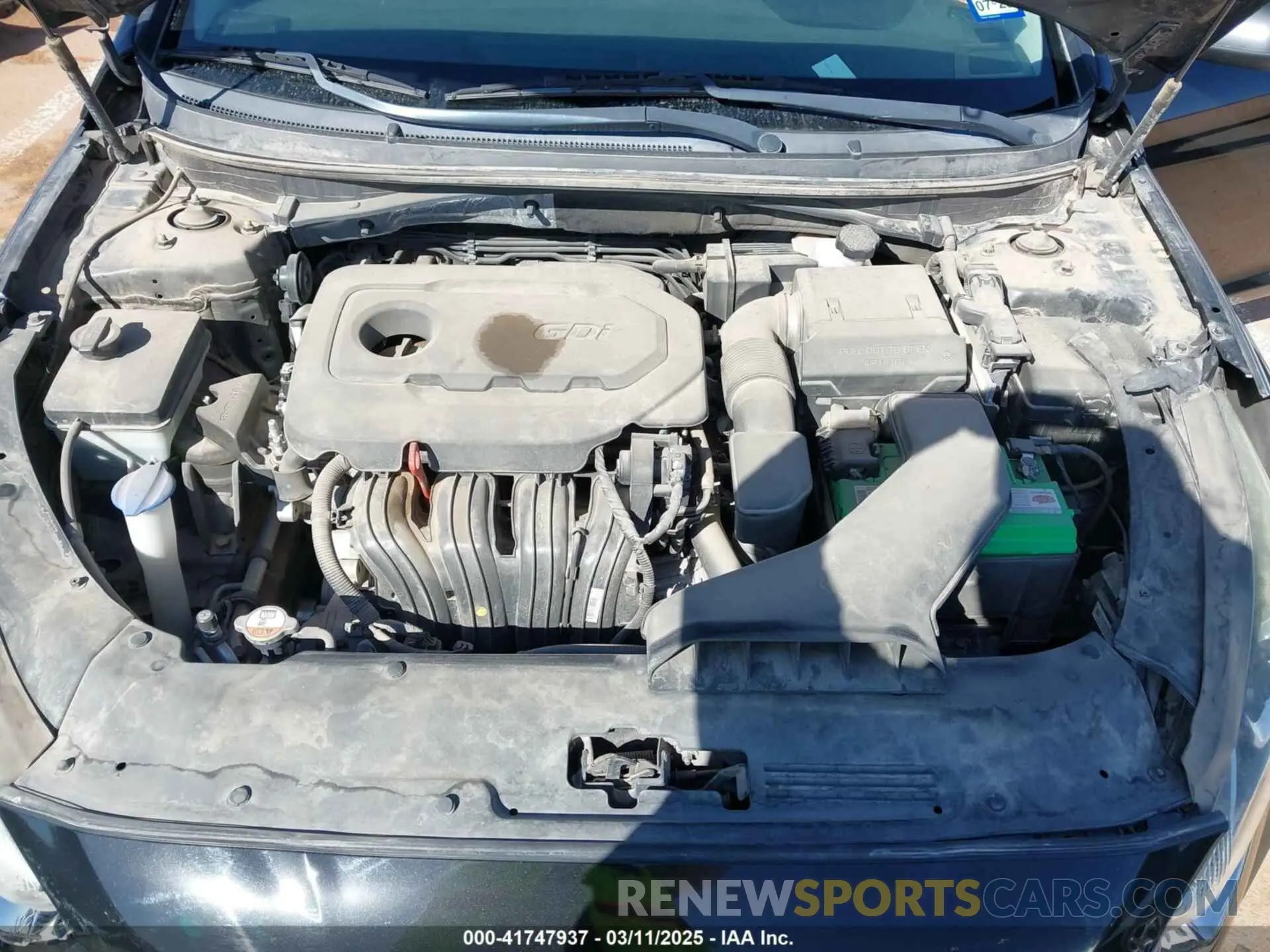 10 Photograph of a damaged car 5NPE24AF4KH788295 HYUNDAI SONATA 2019