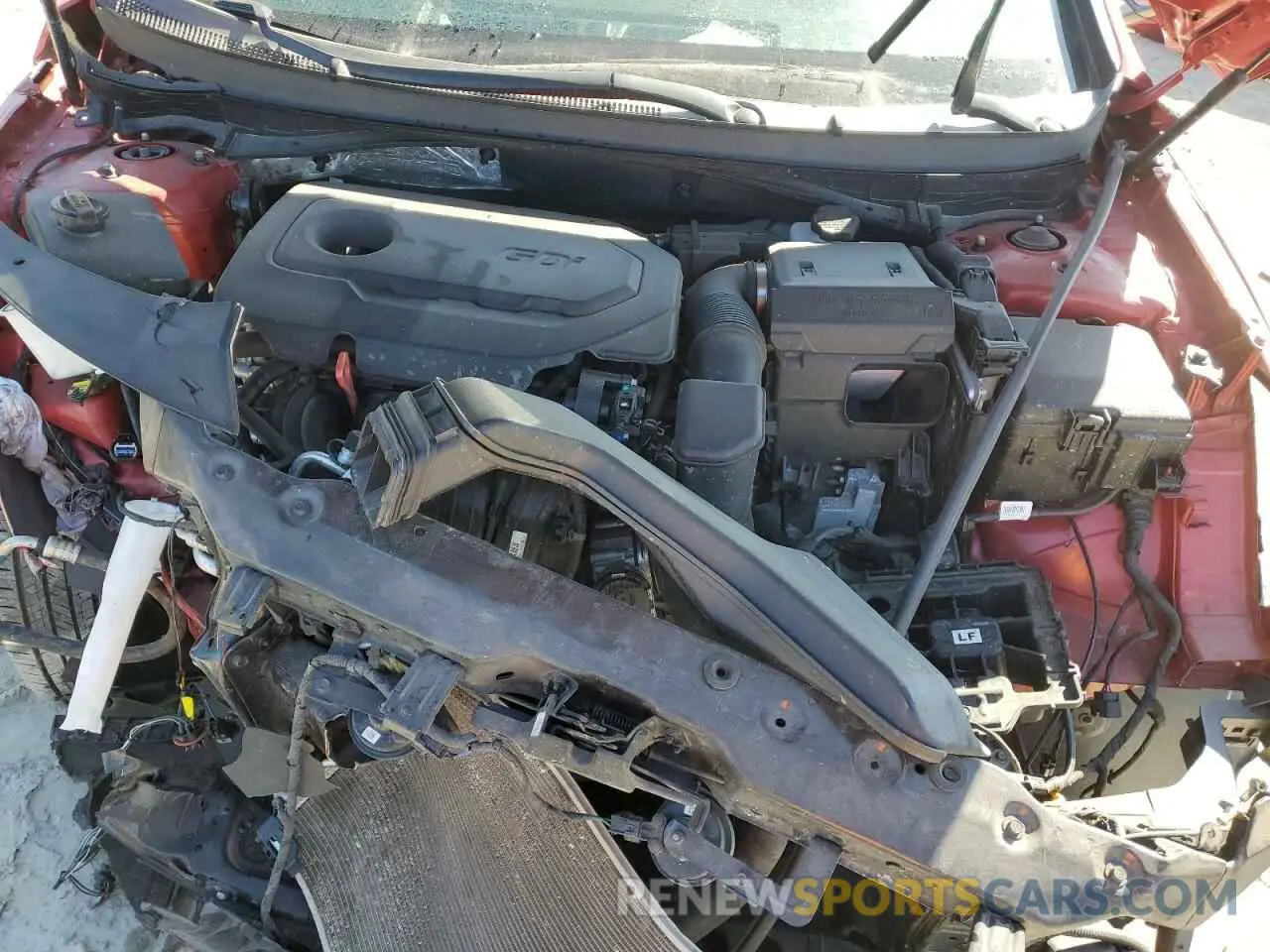 11 Photograph of a damaged car 5NPE24AF4KH797255 HYUNDAI SONATA 2019