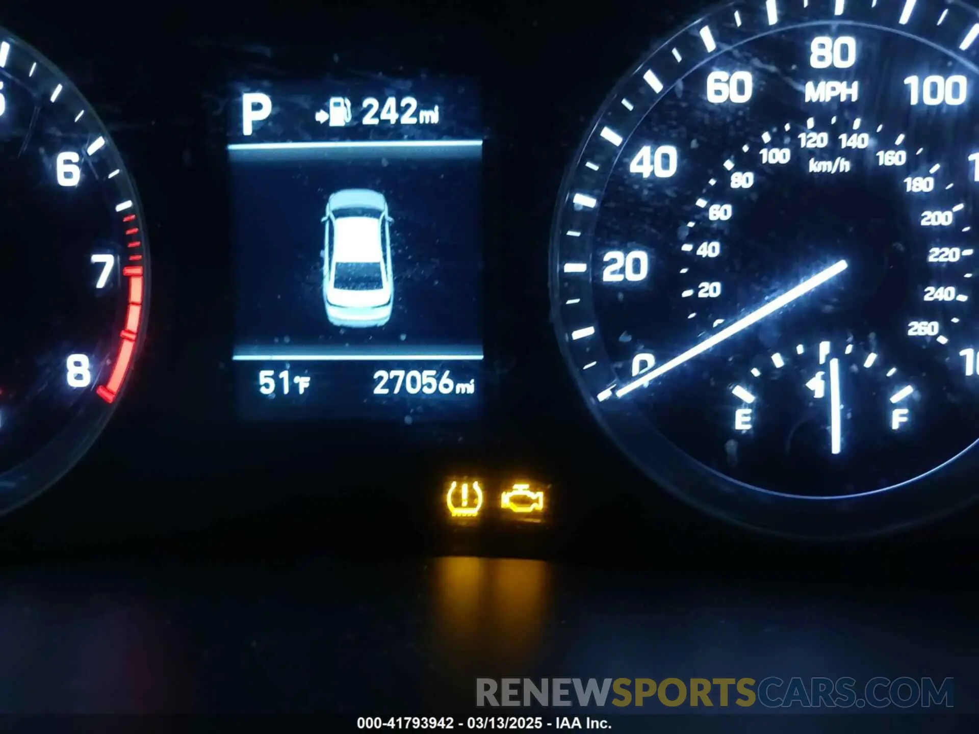 16 Photograph of a damaged car 5NPE24AF5KH735198 HYUNDAI SONATA 2019