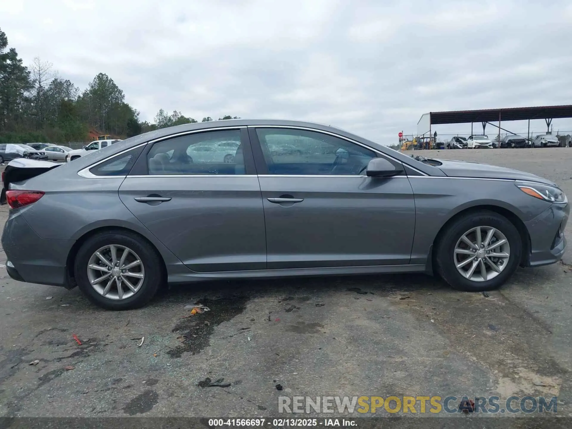 13 Фотография поврежденного автомобиля 5NPE24AF5KH736979 HYUNDAI SONATA 2019