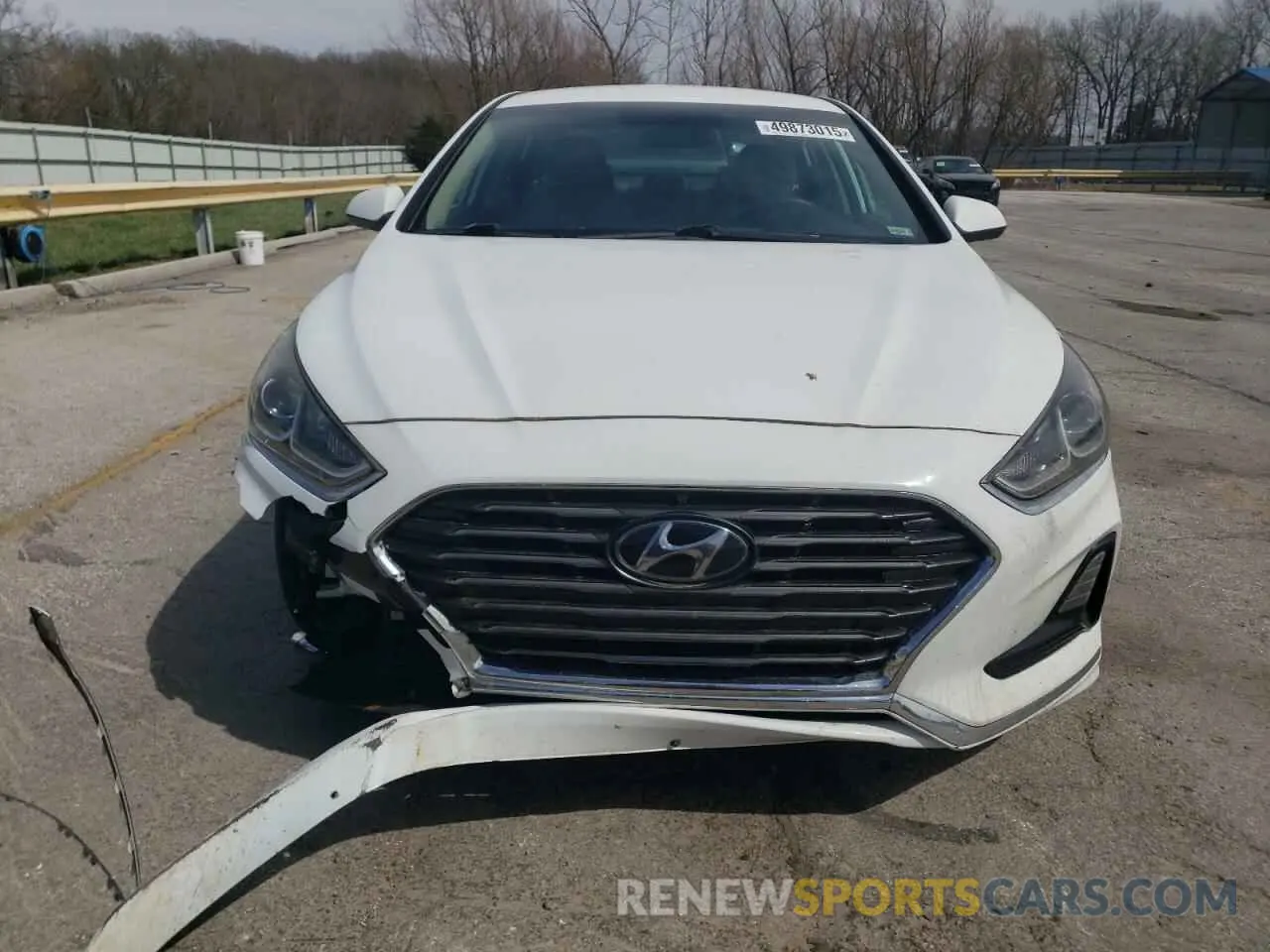 5 Photograph of a damaged car 5NPE24AF5KH759498 HYUNDAI SONATA 2019