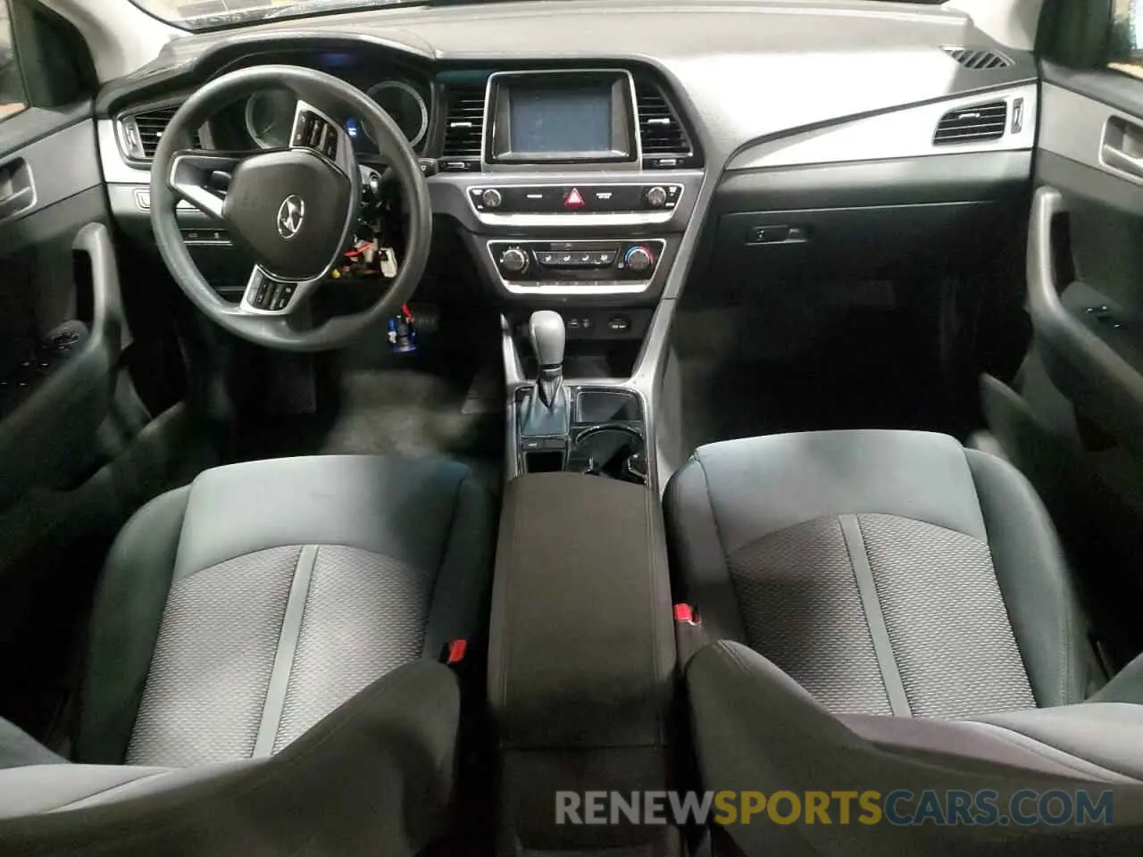 8 Фотография поврежденного автомобиля 5NPE24AF5KH760683 HYUNDAI SONATA 2019