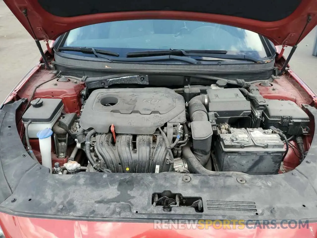 11 Фотография поврежденного автомобиля 5NPE24AF5KH777807 HYUNDAI SONATA 2019