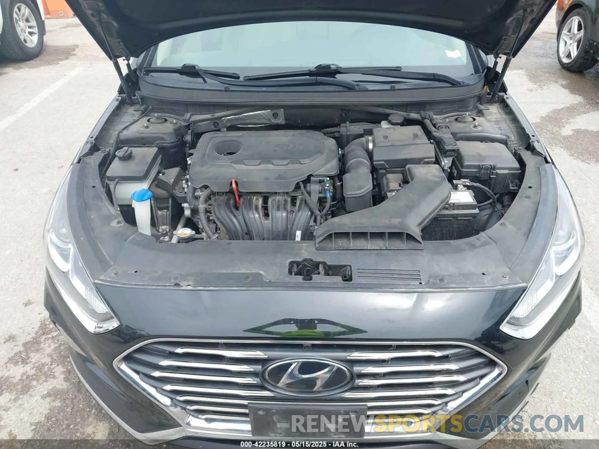10 Фотография поврежденного автомобиля 5NPE24AF5KH805900 HYUNDAI SONATA 2019