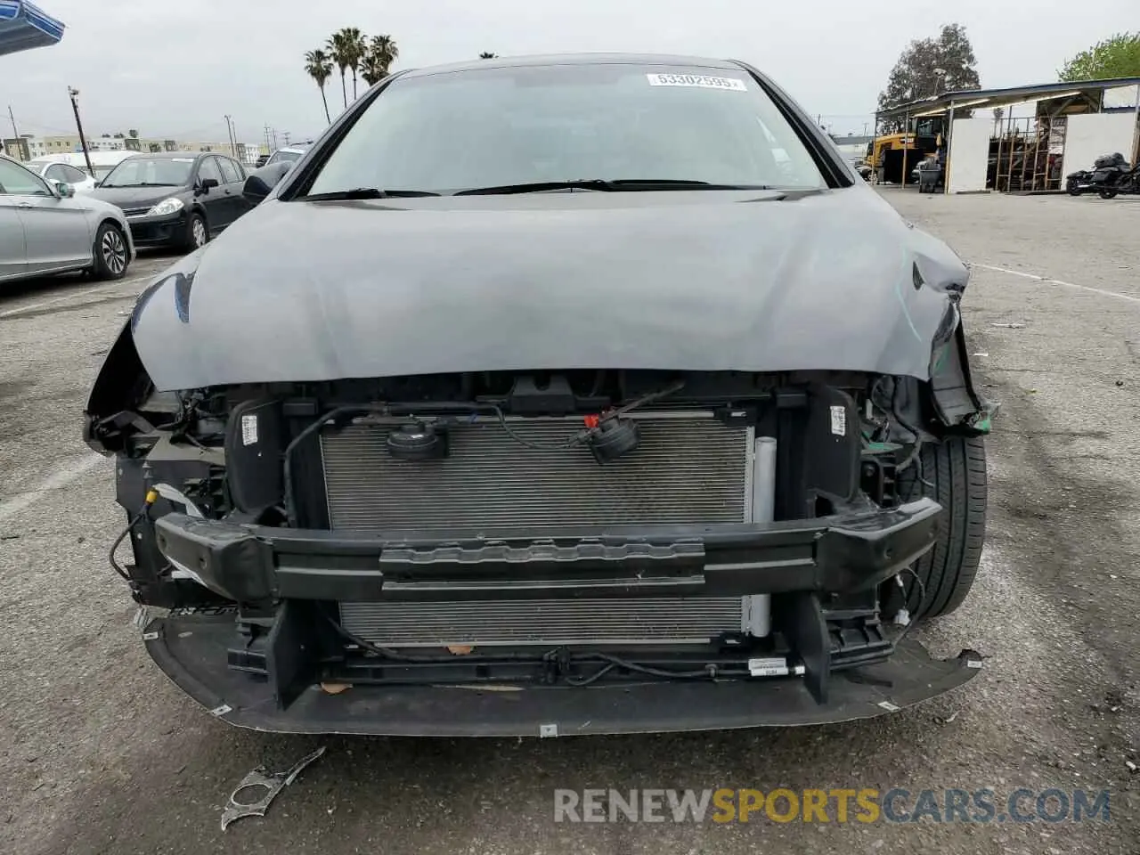 5 Photograph of a damaged car 5NPE24AF5KH806898 HYUNDAI SONATA 2019