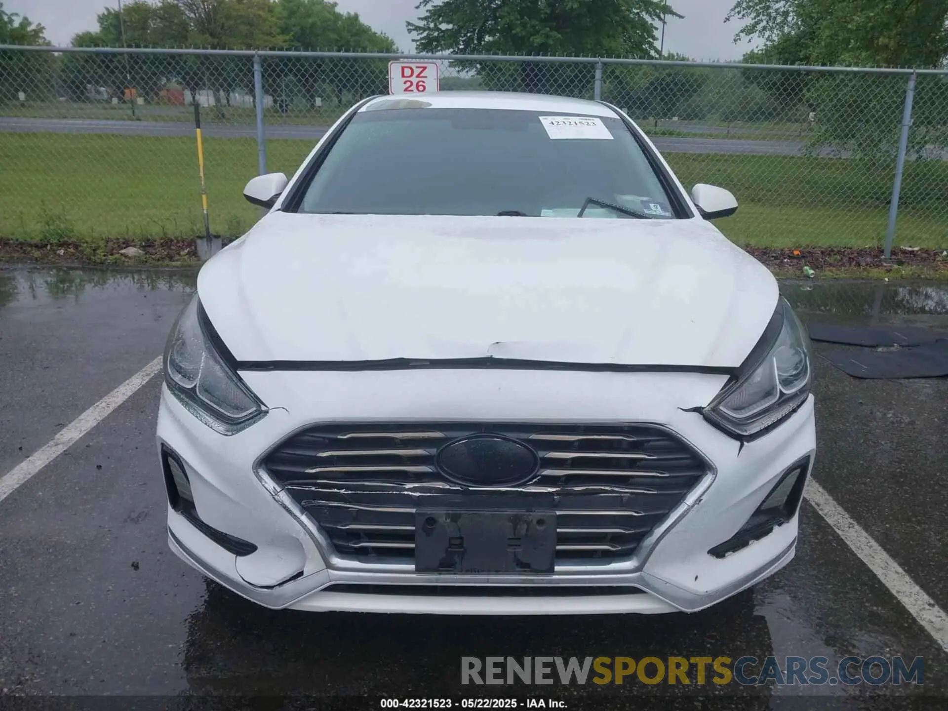 6 Photograph of a damaged car 5NPE24AF6KH741981 HYUNDAI SONATA 2019