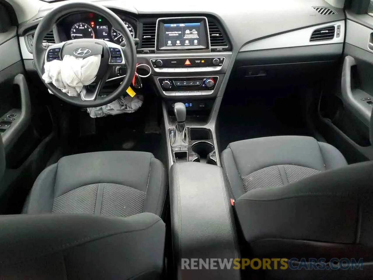 8 Фотография поврежденного автомобиля 5NPE24AF6KH756397 HYUNDAI SONATA 2019
