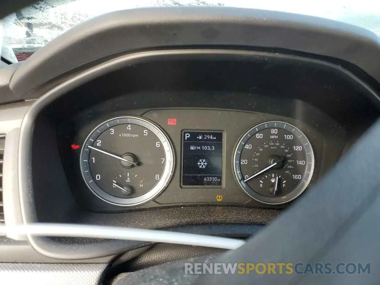 9 Photograph of a damaged car 5NPE24AF6KH769716 HYUNDAI SONATA 2019