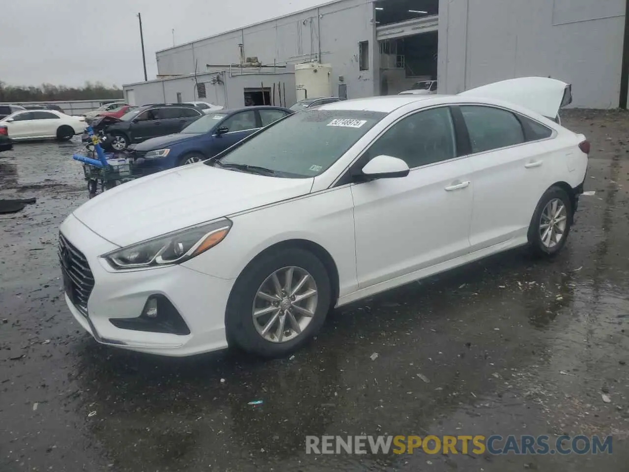 1 Photograph of a damaged car 5NPE24AF6KH776231 HYUNDAI SONATA 2019