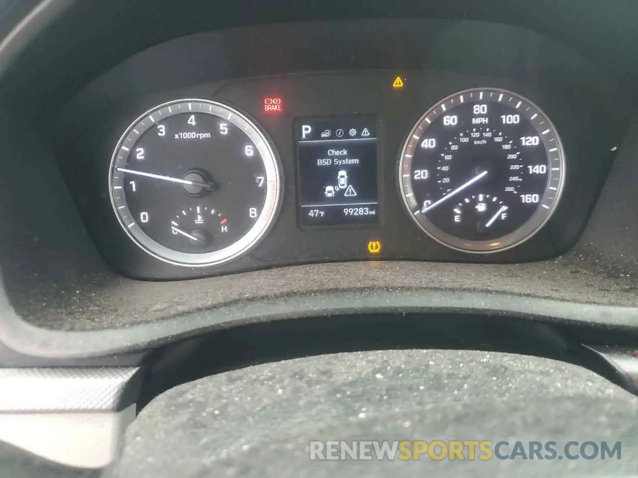9 Photograph of a damaged car 5NPE24AF6KH776231 HYUNDAI SONATA 2019