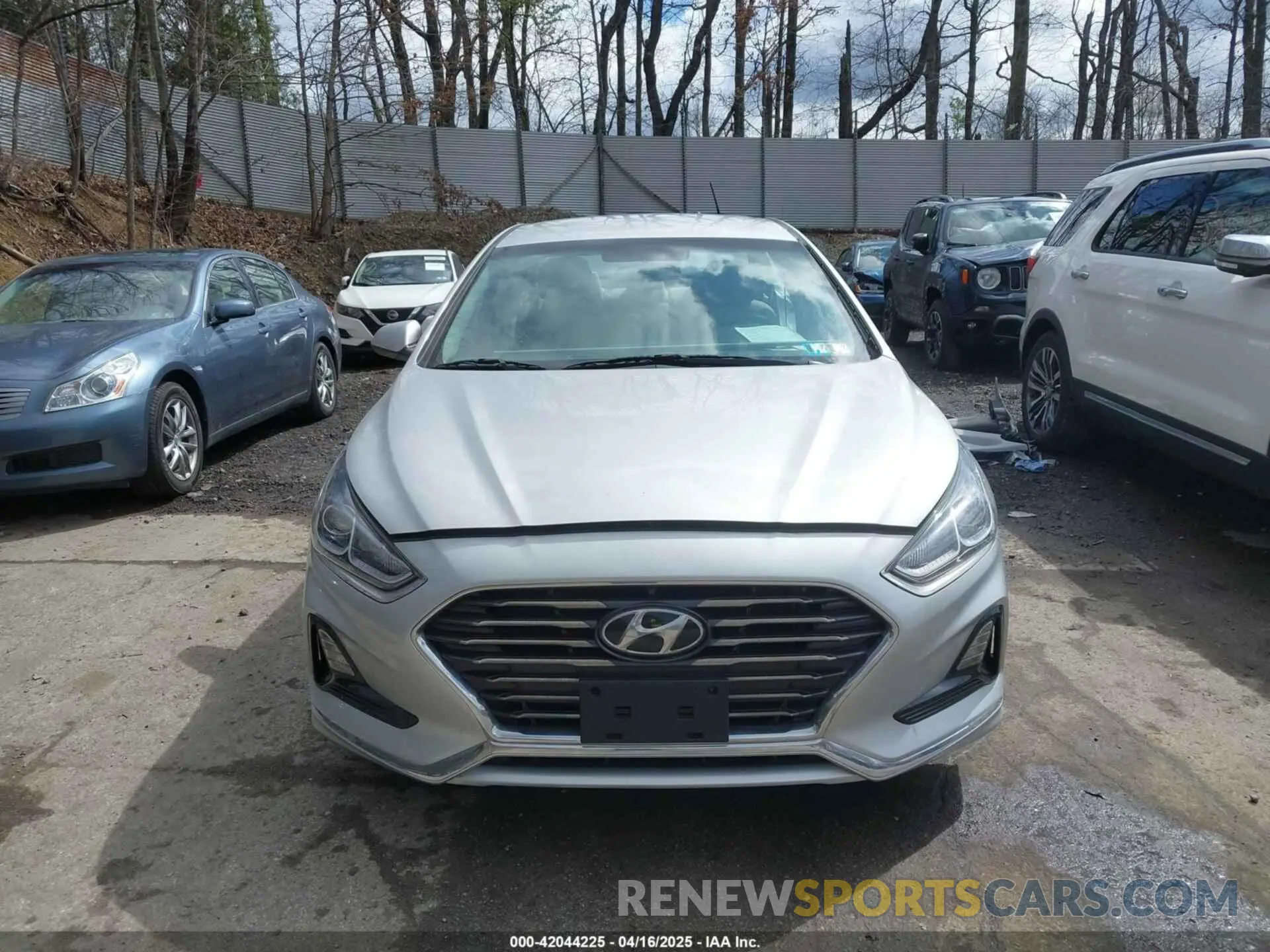 13 Photograph of a damaged car 5NPE24AF6KH815674 HYUNDAI SONATA 2019