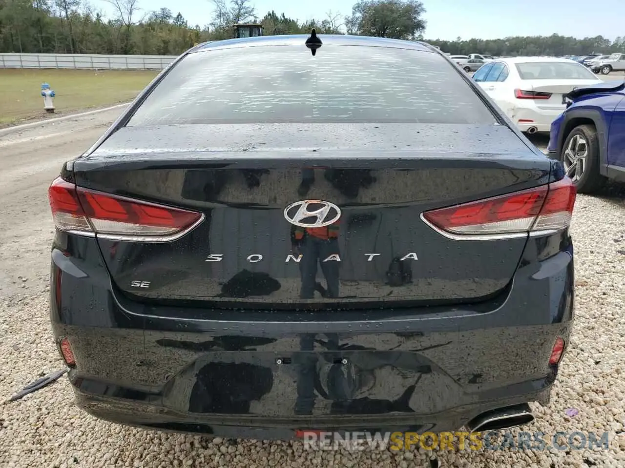 6 Photograph of a damaged car 5NPE24AF7KH760751 HYUNDAI SONATA 2019