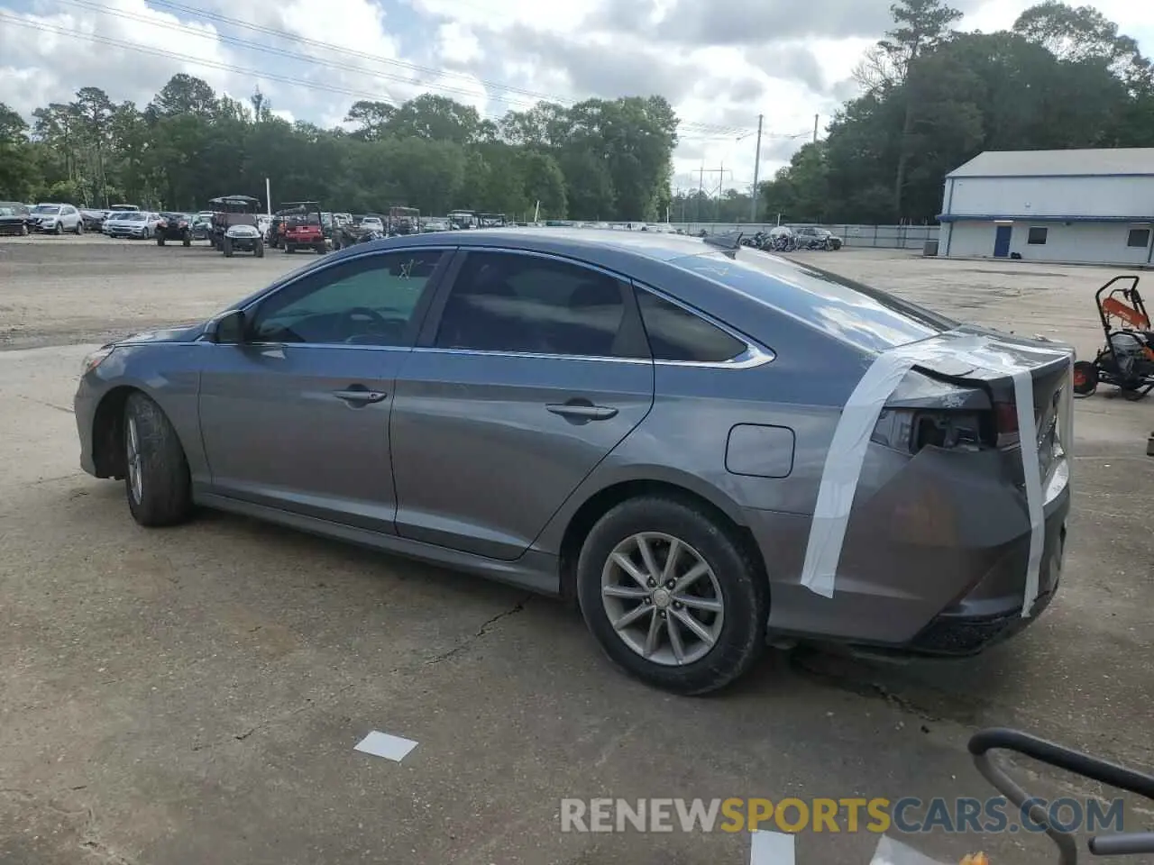 2 Фотография поврежденного автомобиля 5NPE24AF7KH761026 HYUNDAI SONATA 2019