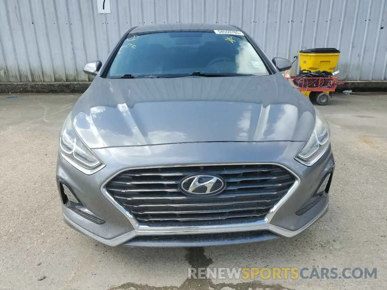 5 Фотография поврежденного автомобиля 5NPE24AF7KH761026 HYUNDAI SONATA 2019