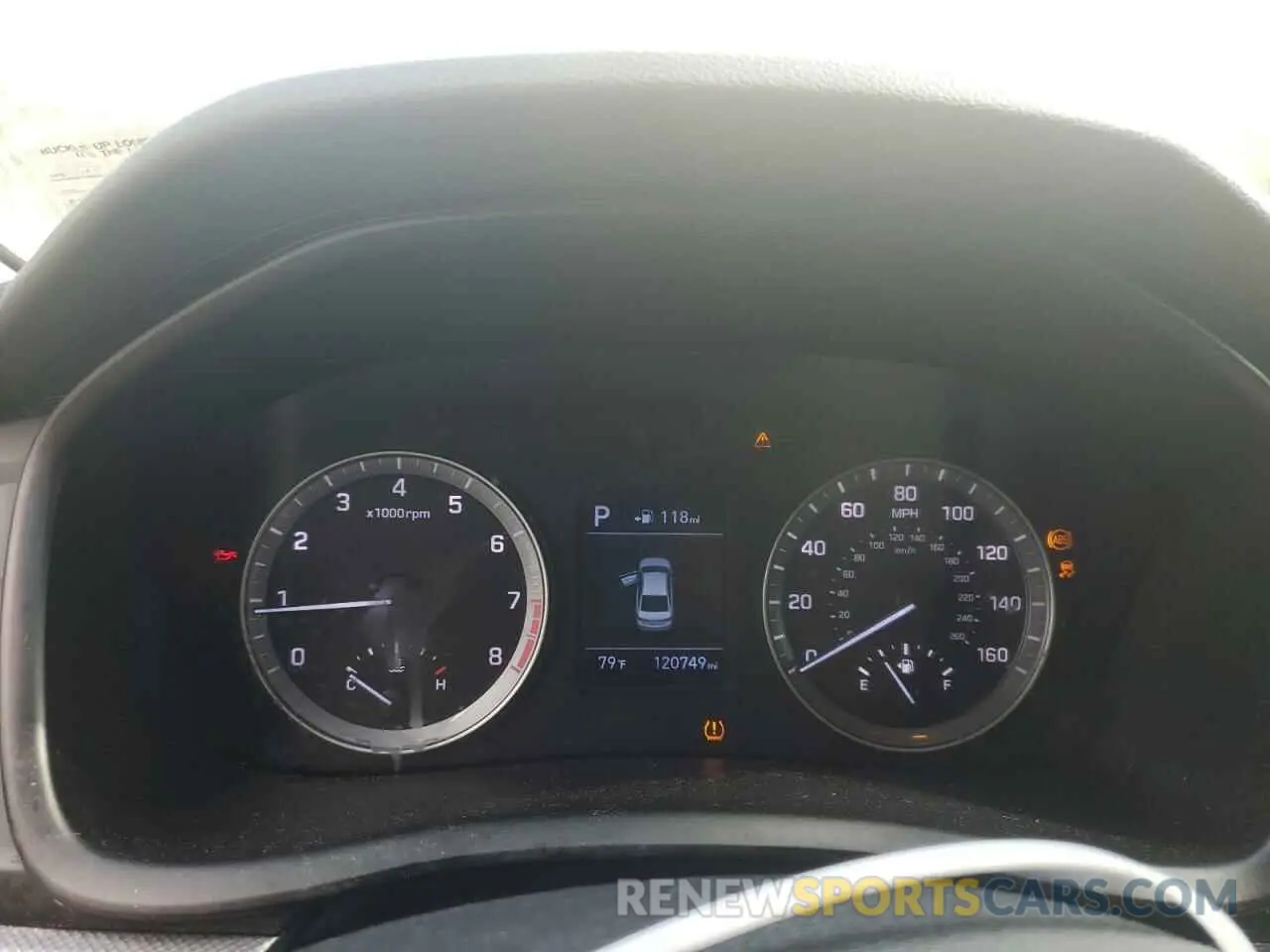 9 Фотография поврежденного автомобиля 5NPE24AF7KH761026 HYUNDAI SONATA 2019