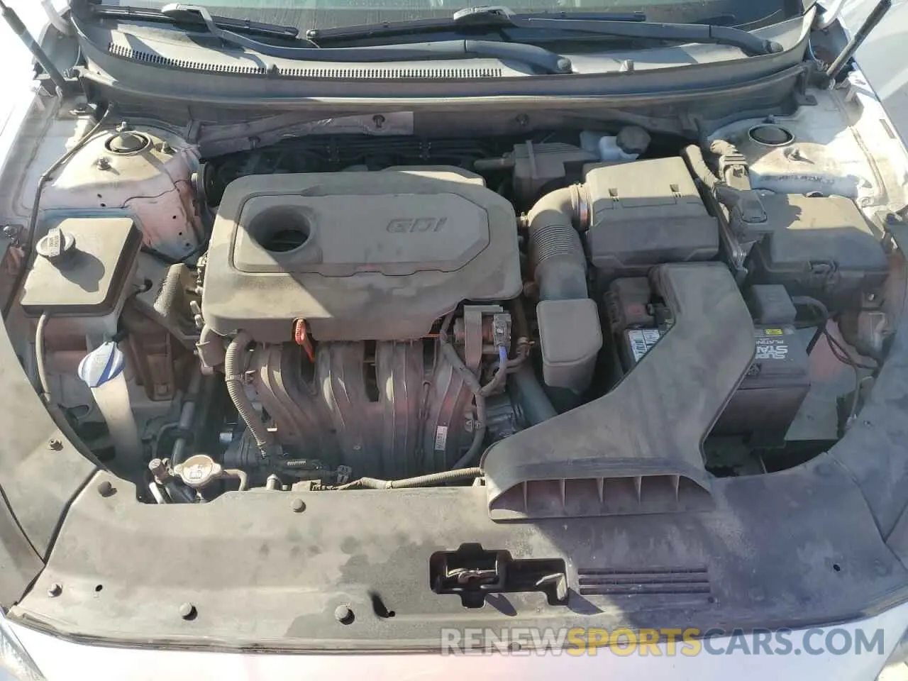 11 Photograph of a damaged car 5NPE24AF7KH812962 HYUNDAI SONATA 2019