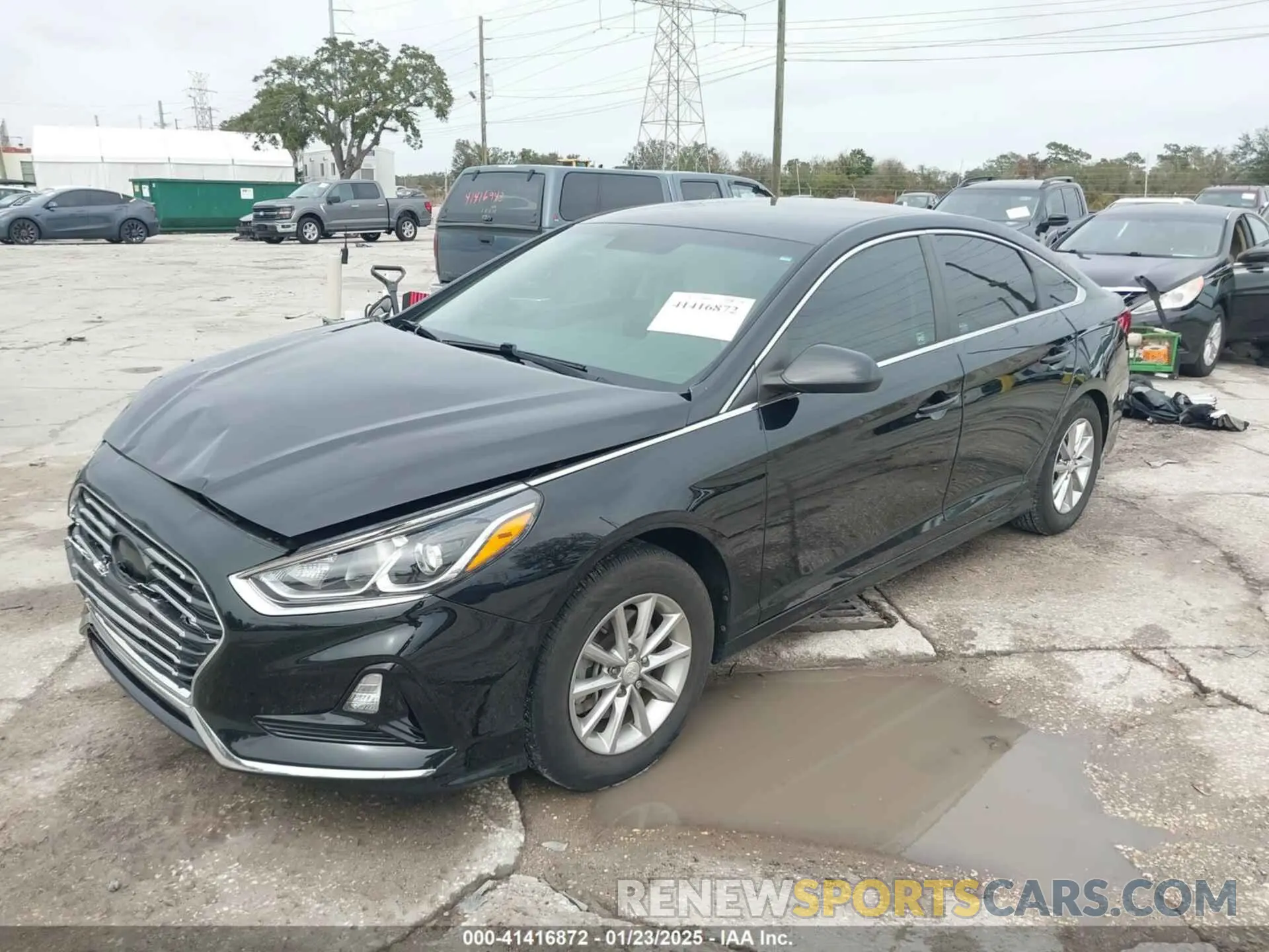 2 Фотография поврежденного автомобиля 5NPE24AF8KH735907 HYUNDAI SONATA 2019