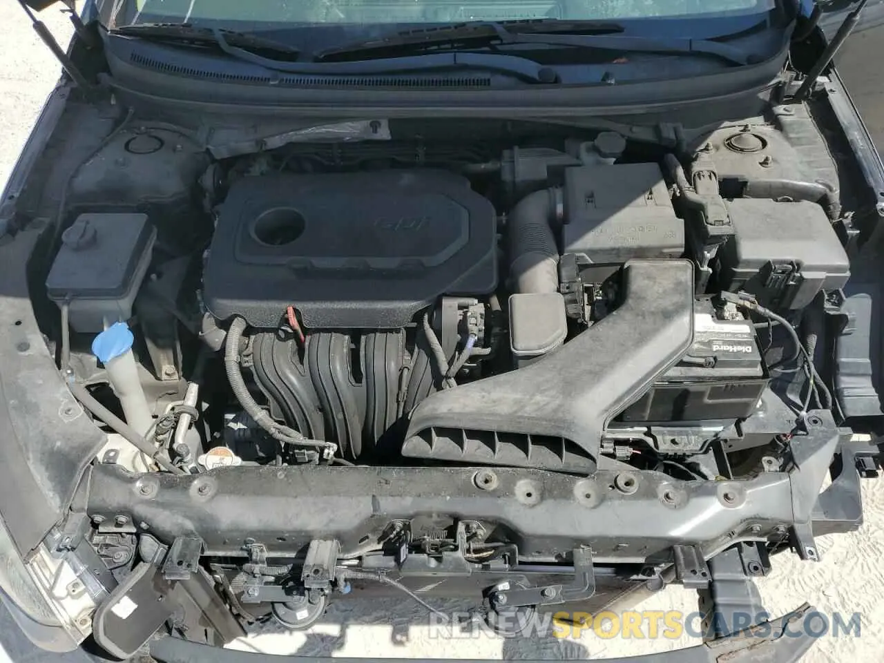 11 Photograph of a damaged car 5NPE24AF8KH738807 HYUNDAI SONATA 2019