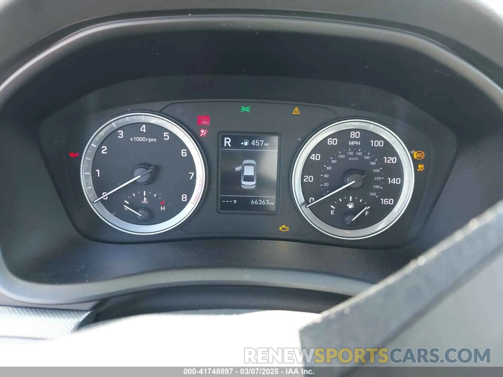 7 Photograph of a damaged car 5NPE24AF8KH802859 HYUNDAI SONATA 2019