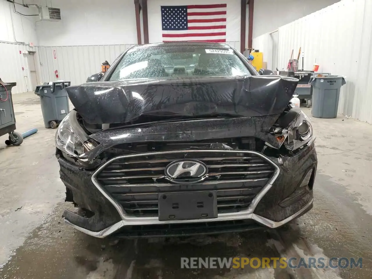 5 Фотография поврежденного автомобиля 5NPE24AF8KH811173 HYUNDAI SONATA 2019