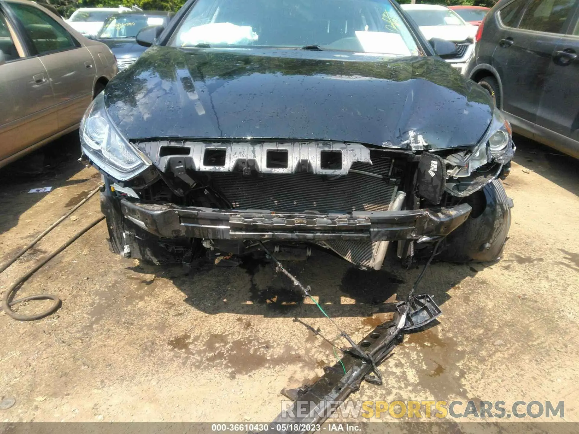 6 Photograph of a damaged car 5NPE24AF9KH731834 HYUNDAI SONATA 2019