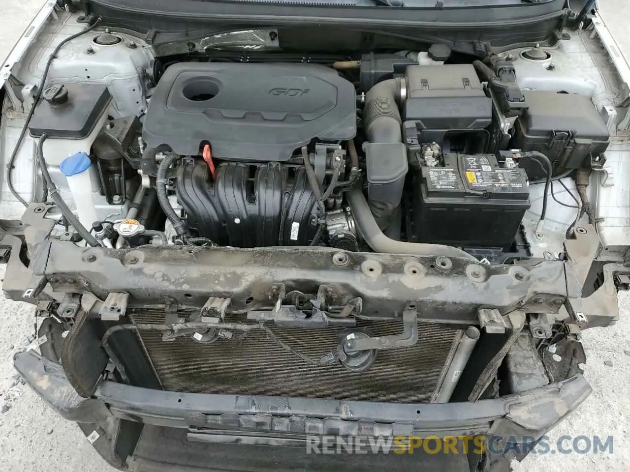 11 Фотография поврежденного автомобиля 5NPE24AF9KH765742 HYUNDAI SONATA 2019