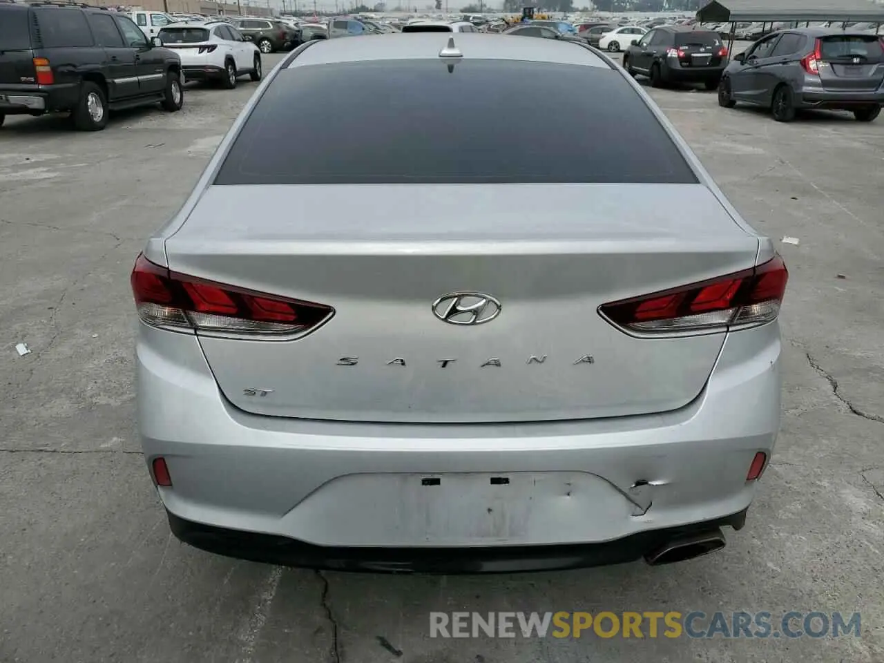6 Фотография поврежденного автомобиля 5NPE24AF9KH765742 HYUNDAI SONATA 2019