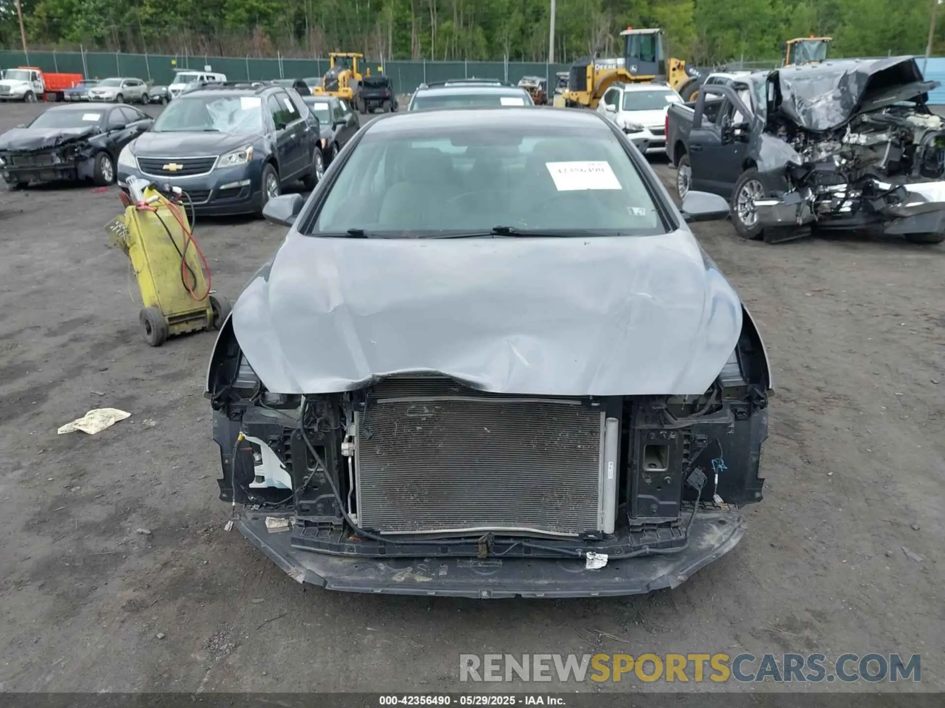 12 Фотография поврежденного автомобиля 5NPE24AF9KH766504 HYUNDAI SONATA 2019