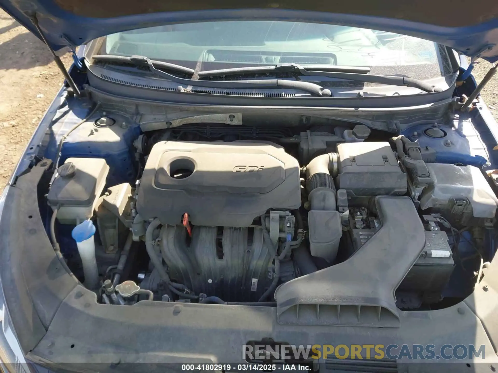 10 Photograph of a damaged car 5NPE24AF9KH791676 HYUNDAI SONATA 2019