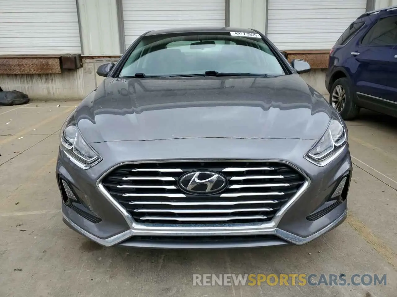 5 Photograph of a damaged car 5NPE24AF9KH803583 HYUNDAI SONATA 2019