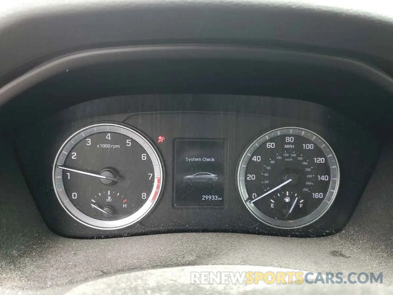9 Photograph of a damaged car 5NPE24AF9KH805088 HYUNDAI SONATA 2019