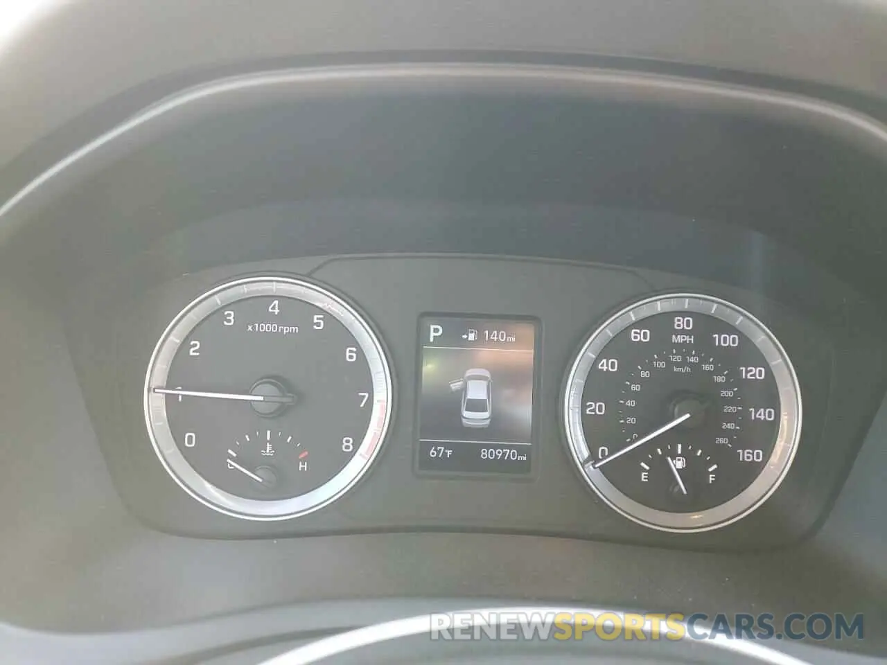 9 Photograph of a damaged car 5NPE24AF9KH819265 HYUNDAI SONATA 2019