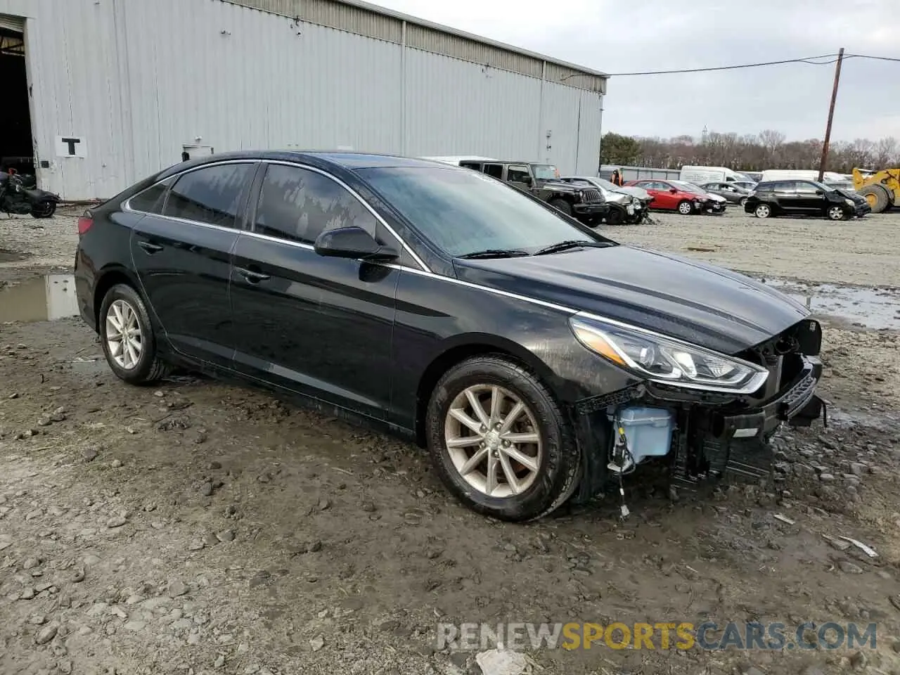 4 Фотография поврежденного автомобиля 5NPE24AF9KH819363 HYUNDAI SONATA 2019