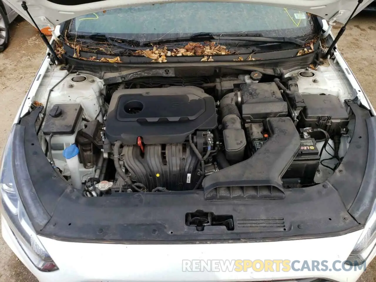 11 Фотография поврежденного автомобиля 5NPE24AFXKH735603 HYUNDAI SONATA 2019