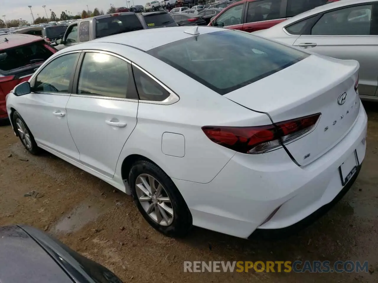 2 Фотография поврежденного автомобиля 5NPE24AFXKH735603 HYUNDAI SONATA 2019