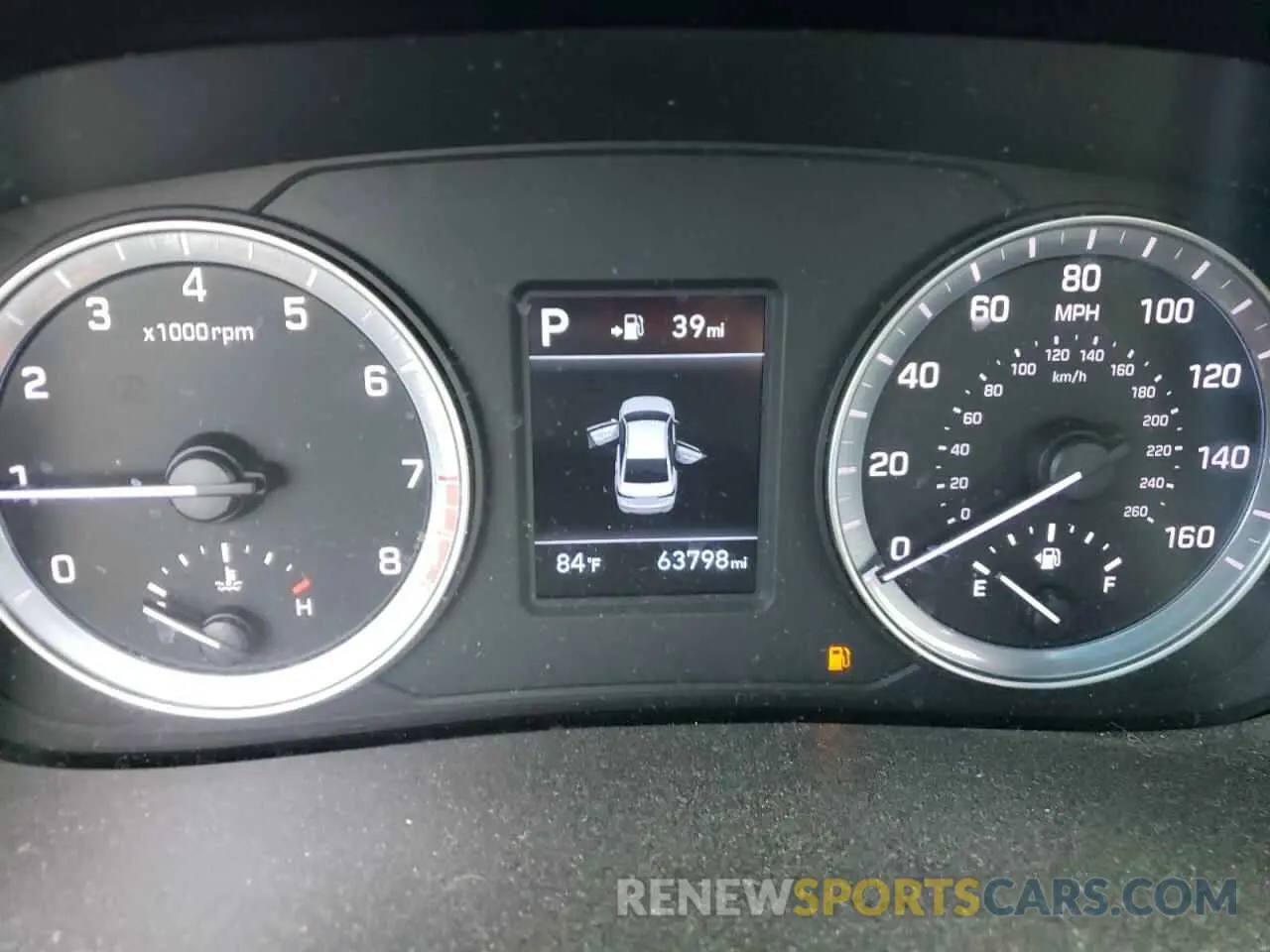 9 Фотография поврежденного автомобиля 5NPE24AFXKH735603 HYUNDAI SONATA 2019