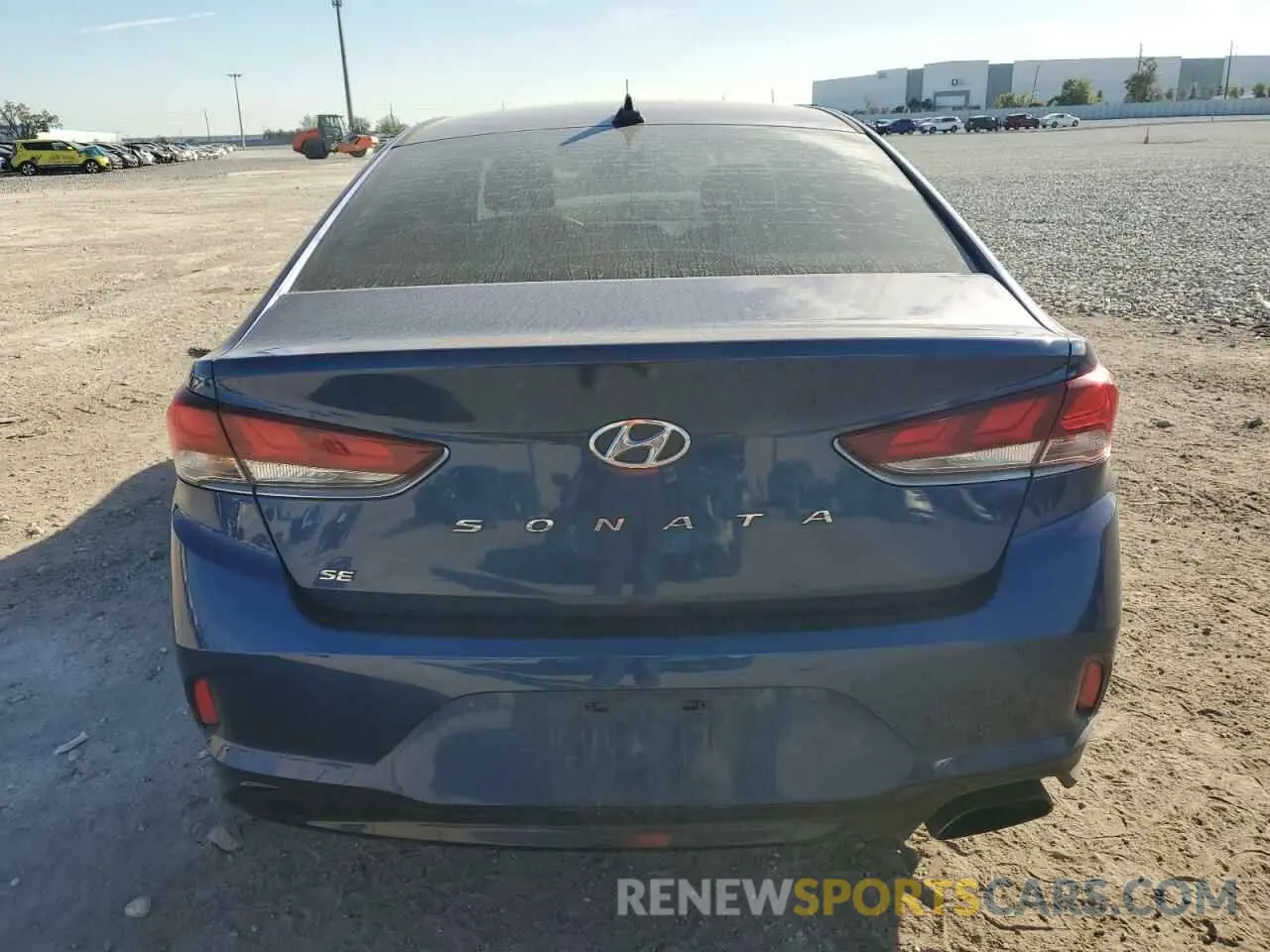 6 Photograph of a damaged car 5NPE24AFXKH767886 HYUNDAI SONATA 2019