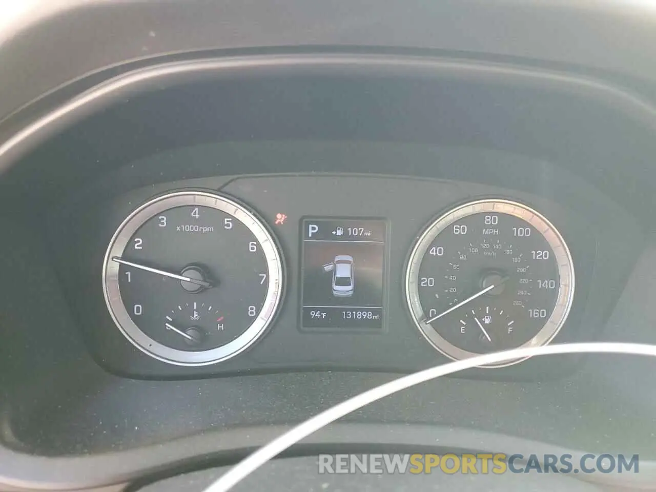 9 Photograph of a damaged car 5NPE24AFXKH767886 HYUNDAI SONATA 2019