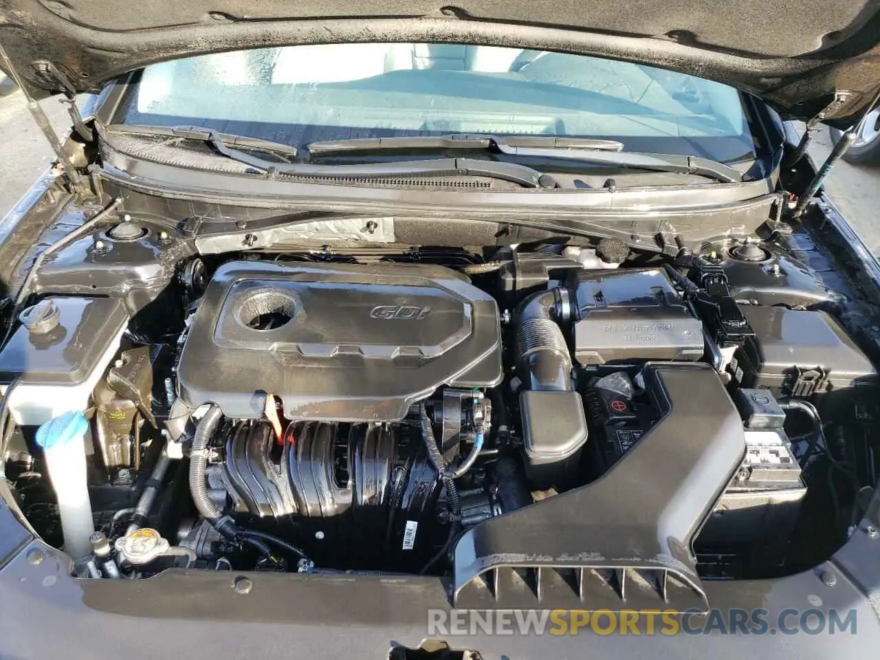 12 Photograph of a damaged car 5NPE24AFXKH779259 HYUNDAI SONATA 2019