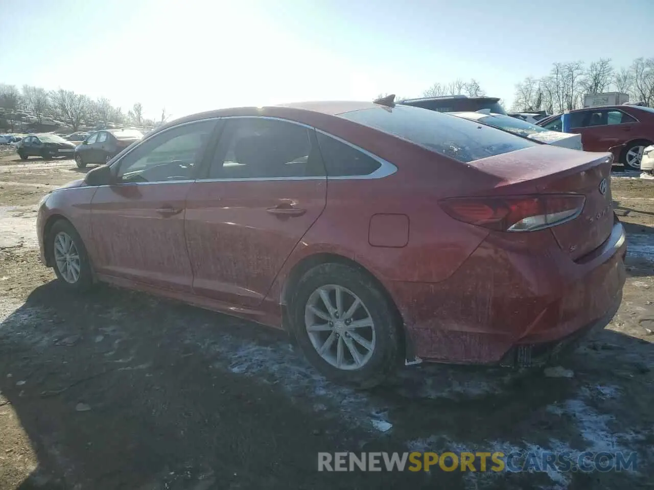 2 Photograph of a damaged car 5NPE24AFXKH798412 HYUNDAI SONATA 2019