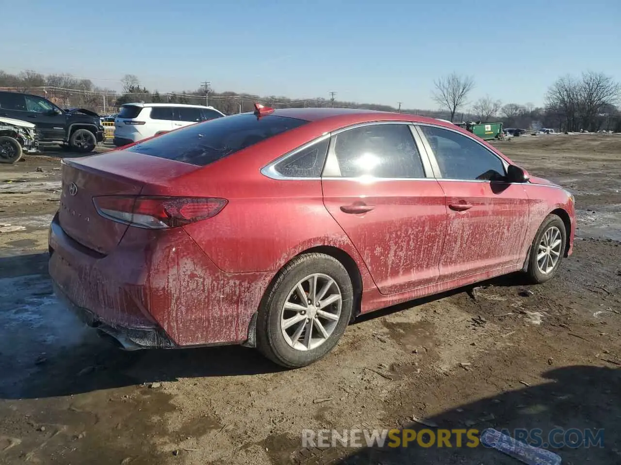 3 Photograph of a damaged car 5NPE24AFXKH798412 HYUNDAI SONATA 2019