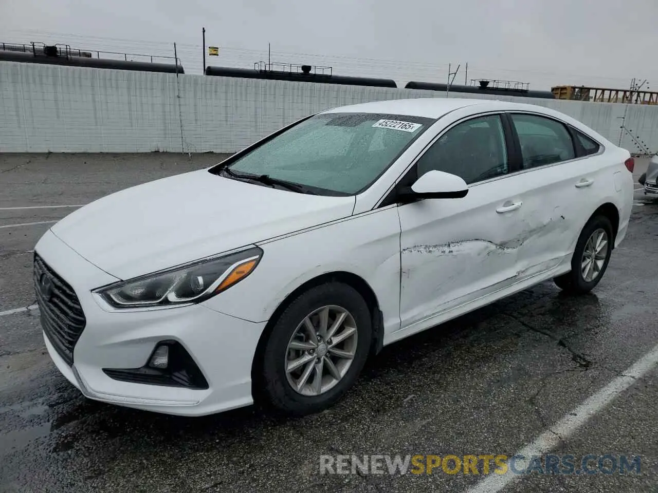 1 Фотография поврежденного автомобиля 5NPE24AFXKH803608 HYUNDAI SONATA 2019