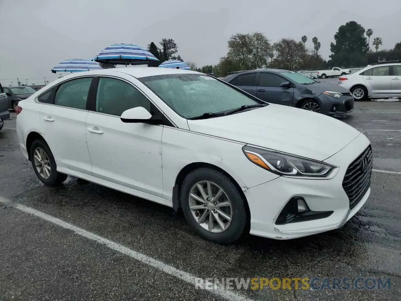 4 Фотография поврежденного автомобиля 5NPE24AFXKH803608 HYUNDAI SONATA 2019